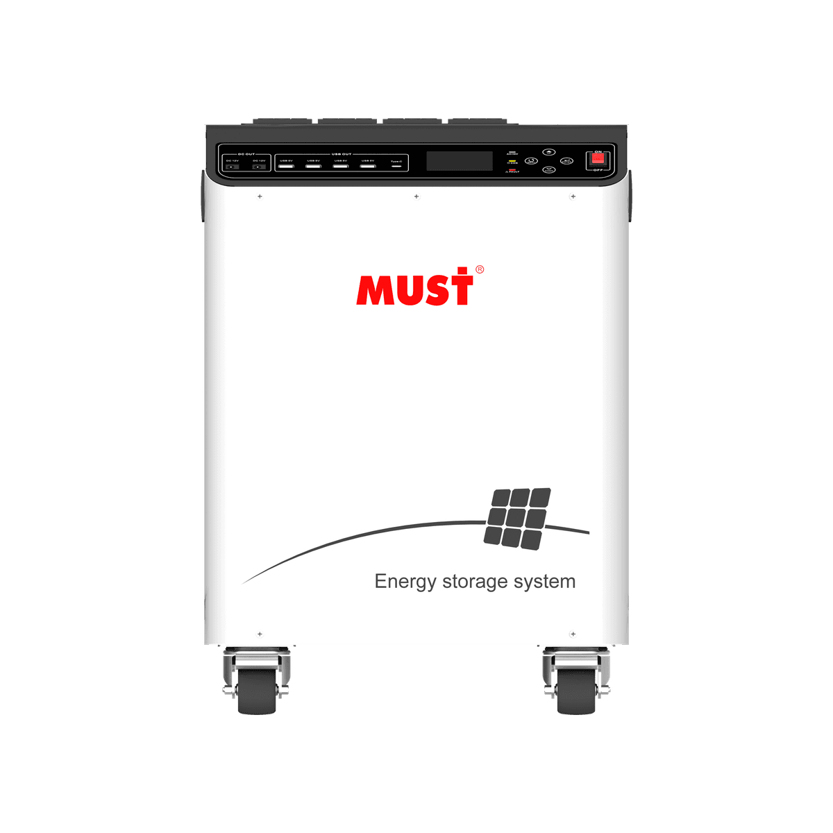 HBP1800 LV 系列（1-2kW，1.28-2.56kWh）移动式 产品外观